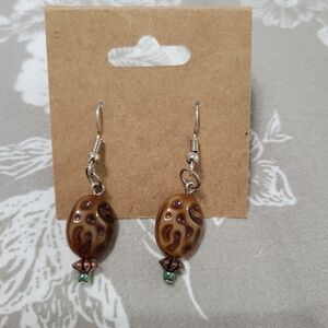 Brown Earrings